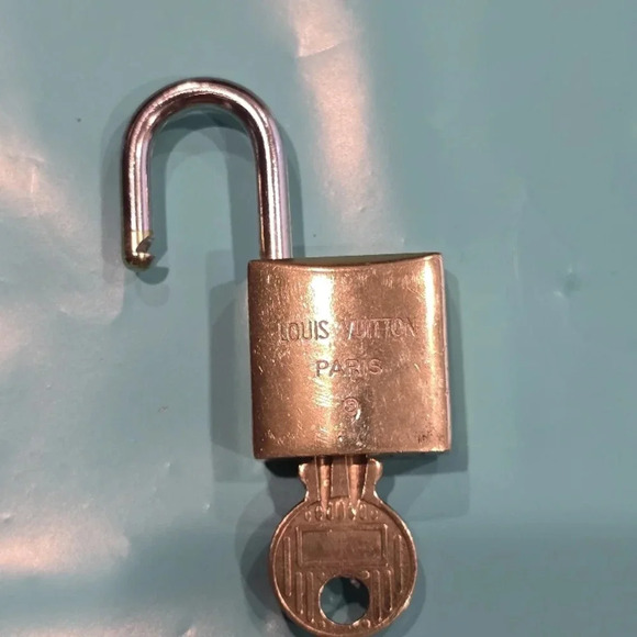 Louis Vuitton Gold Padlock with Key #224 - Picture 5 of 5